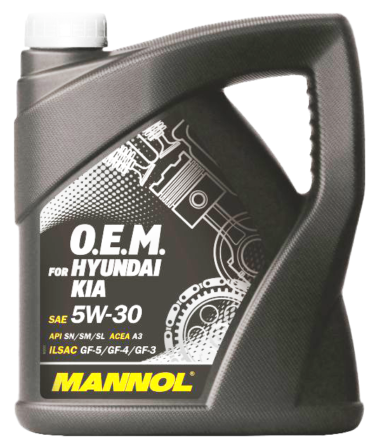 Моторное масло Mannol 7713 O.E.M. for Hyundai Kia 5W-30, 4л (Mannol: MN7713-4ME)